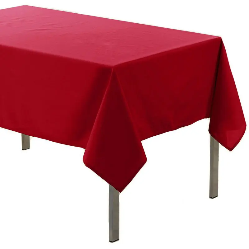 Exclusieve Aanbieding Tafelkleed Rood - polyester - 140 x 200 cm - eettafel tafelkleden - Tafellakens